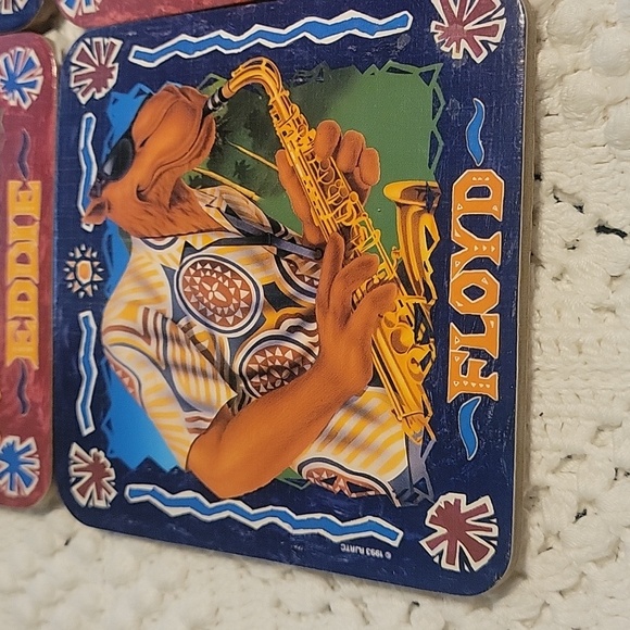 Camel's Joe's Beach Club Coaster Set of 4 in original box. Marlboro Cookbook - Picture 3 of 6